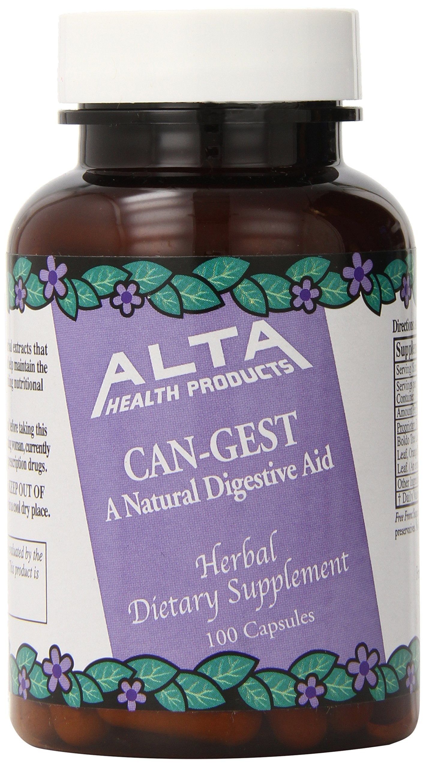 Alta Health Can-Gest Capsules (100 Count) – Digestive Support