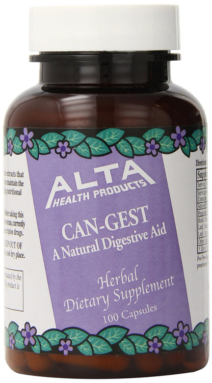 Alta Health Can-Gest Capsules (100 Count) – Digestive Support