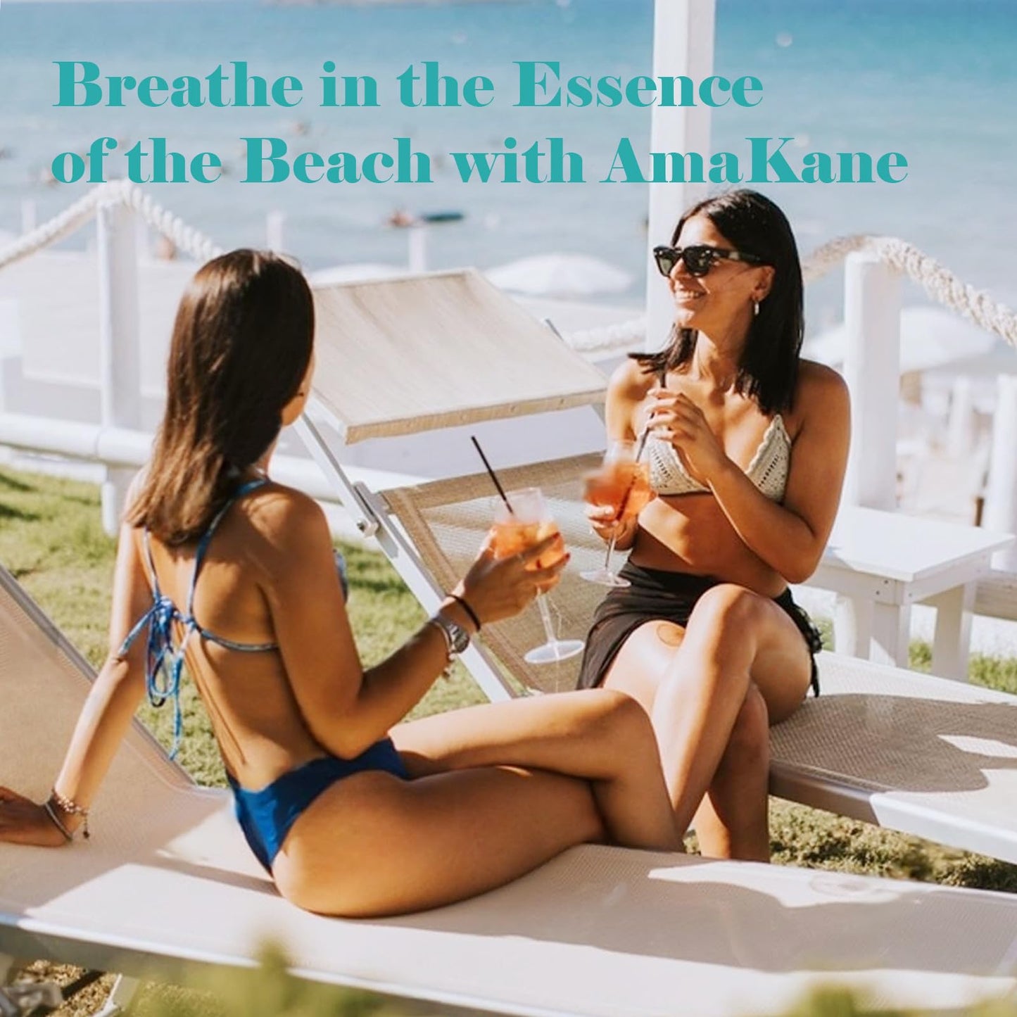 AmaKane Fragrance Oils – Beach Scents for Candles, Soaps, Diffusers | 6x10ml Beach Vibes, Sunset Glow, Beach Linen, Salty Sea & More