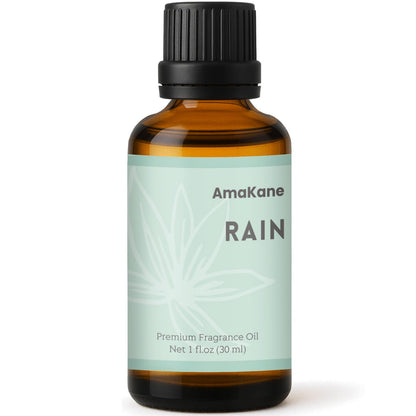 AmaKane Rain Fragrance Oil 30ml – Clean Fresh Diffuser Oil for Home, Candles & Soaps