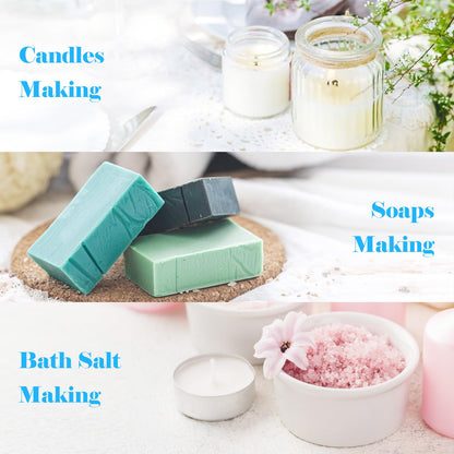 AmaKane Fragrance Oils Clean Set - 6 Premium Soap Making Scents for Diffusers, Candles, Laundry