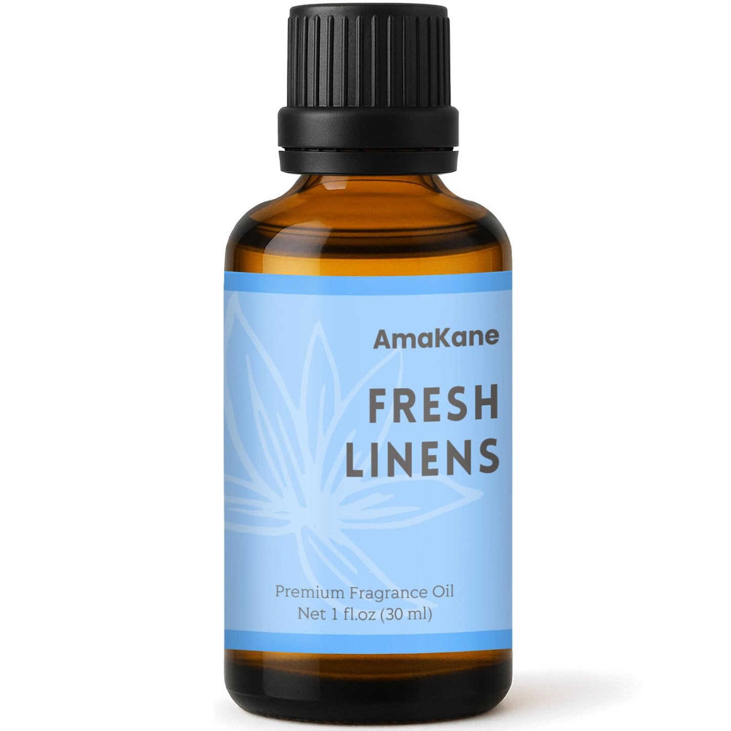 AmaKane Fresh Linens Fragrance Oil 30ml – Clean Diffuser Oil for Home, Candle & Soap Making
