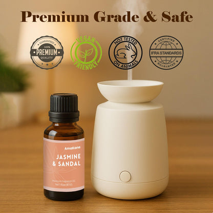 AmaKane Jasmine & Sandal Hotel Fragrance Oil 30ml – Shangri-La Inspired