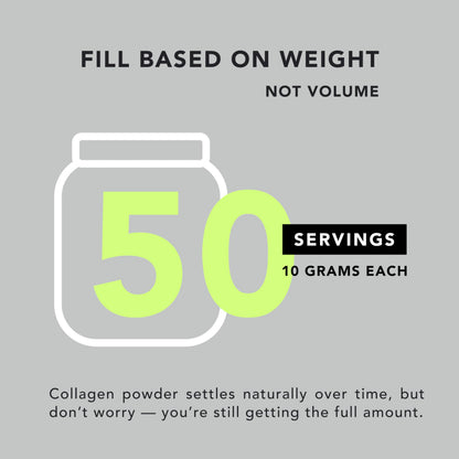AMANDEAN Marine Collagen Peptides Powder – Double Hydrolyzed, Wild-Caught Whitefish, Type 1 & 3, 50 Servings