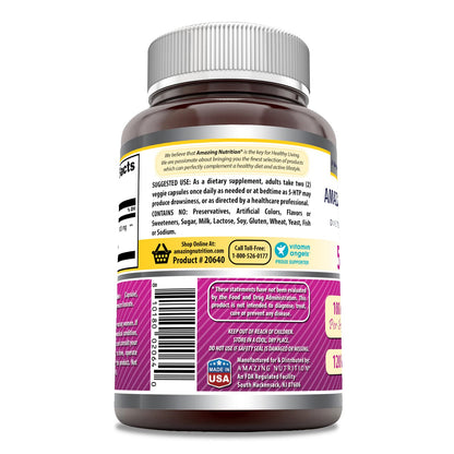 Amazing Formulas 5-HTP 100 mg Supplement | Veggie Capsules | Non-GMO & Gluten Free | Made in USA | 120 Count