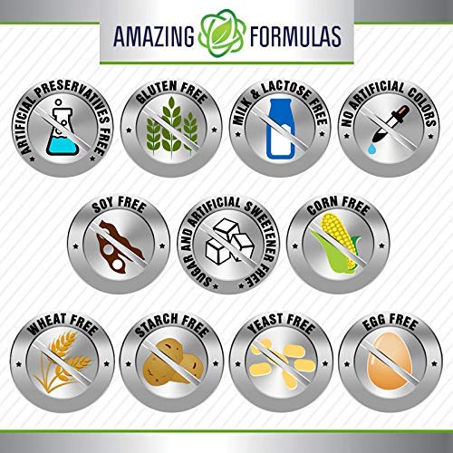 Amazing Formulas Bromelain Supplement - 500 mg, 2400 GDU, 120 Veggie Capsules (2 Pack)