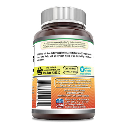 Amazing Formulas Bromelain Supplement - 500 mg, 2400 GDU, 120 Veggie Capsules (2 Pack)