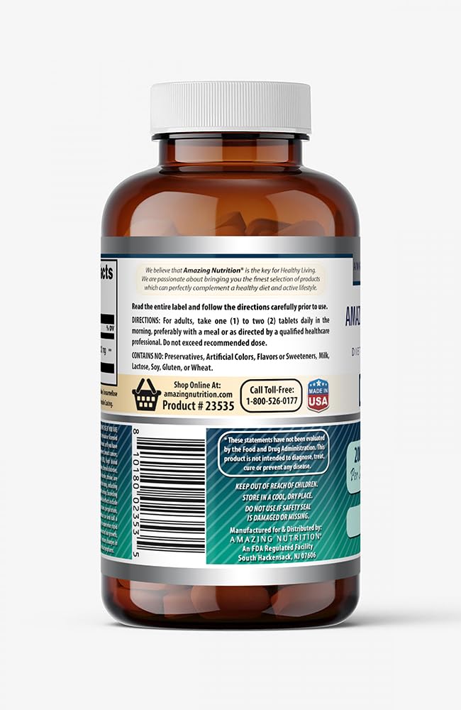 Amazing Formulas DHEA 200 mg - 120 Tablets - Pack of 2 | Non-GMO, Gluten-Free