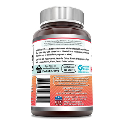 Amazing Formulas Hawthorn Berries Supplement | 565 Mg Per Serving | 120 Capsules | Non-GMO | Gluten Free | Made in USA