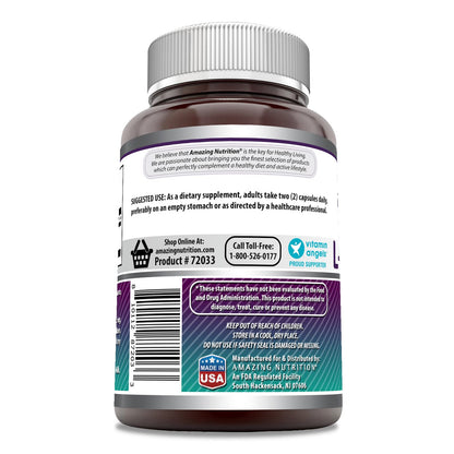 Amazing Formulas L-Methionine 1000 mg - 100 Capsules (Pack of 2) | Non-GMO, Gluten-Free, Made in USA