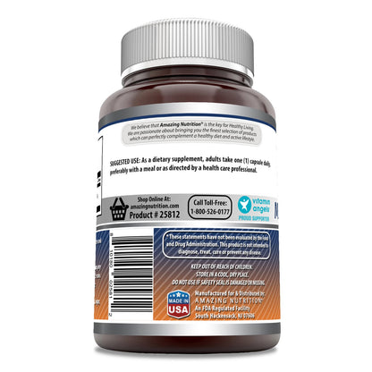 Magnesium Oxide 500 mg Capsules - Amazing Formulas | Non-GMO, Gluten Free, Made in USA (90 Count, 3 Pack)
