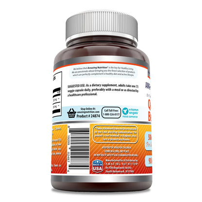 Amazing Formulas Quercetin & Berberine – 250mg Each, 90 Veggie Capsules