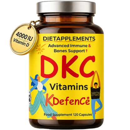 Vitamin D3, Vitamin K2 & Vitamin C for the Immune System & Bones