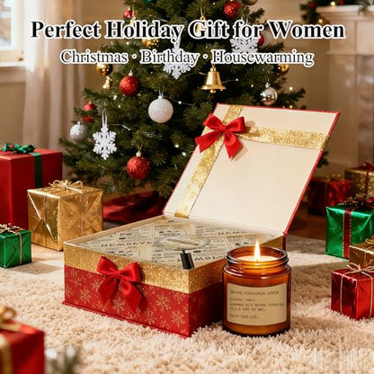 12 Pack Amber Jar Soy Candles – Long-Lasting Scented Home Gift Set