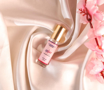 Amber Perfume Oil Roll-On – Alcohol-Free Unisex Fragrance by AL HASNAYN | 6ML