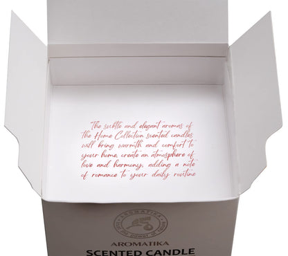 Scented Candle Sweet Orange - Essential Oil Aromatherapy Candle - Soywax Candle - Up to 45 Hours Burn Time - Glass Candle Gift - Luxury and Sensual Soy Wax Candle - Home Scented Candles