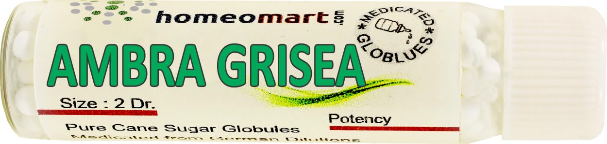 Ambra Grisea Homeopathy Pellets 200C Potency – Pack of 2 | HomeoMart
