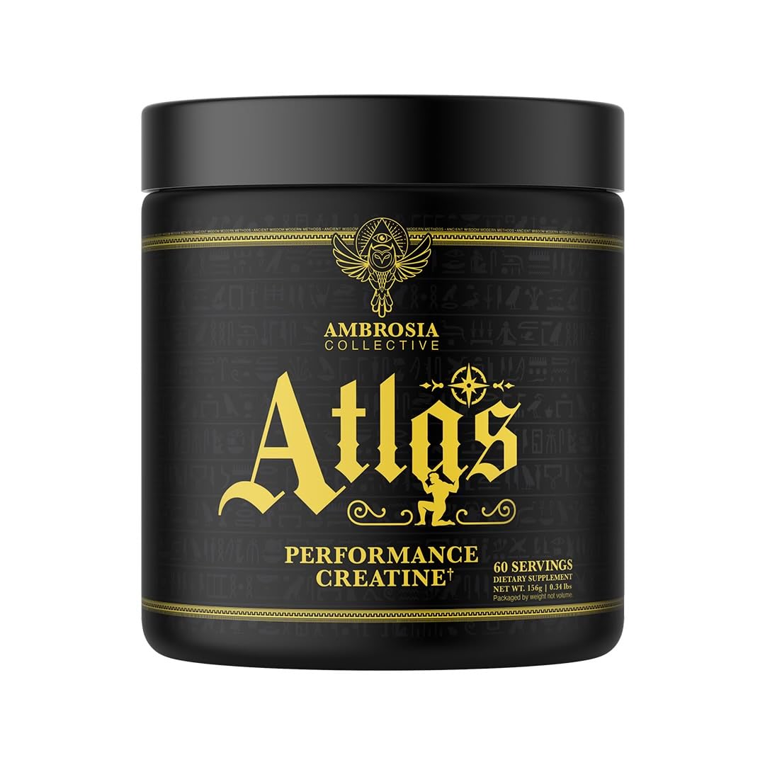 Ambrosia Atlas: Performance Creatine Creapure + Acetic Acid – 30 Servings