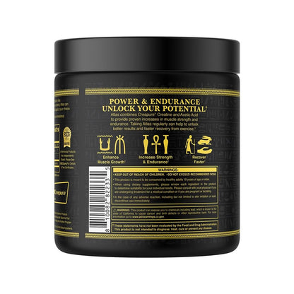 Ambrosia Atlas: Performance Creatine Creapure + Acetic Acid – 30 Servings