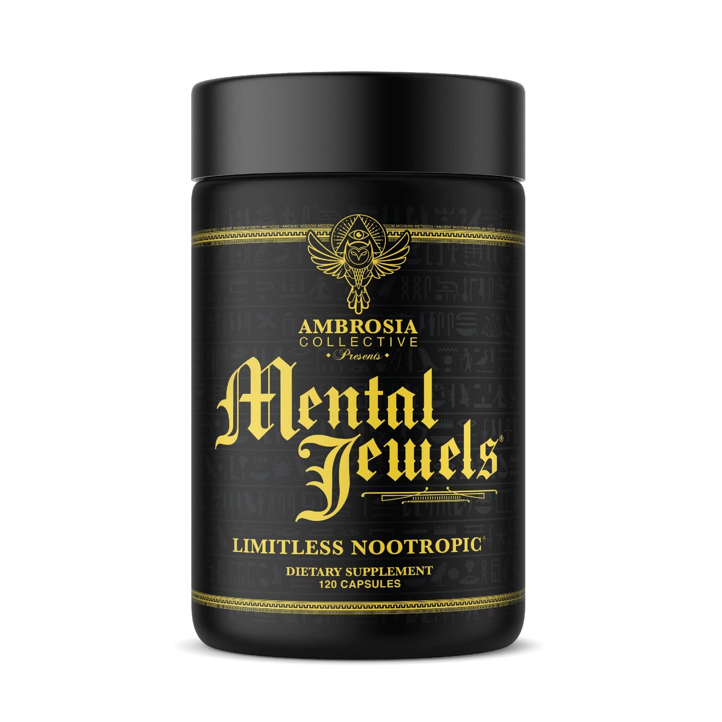 Ambrosia Mental Jewels (Capsules) – Cognitive Enhancer | 120 Veggie Capsules
