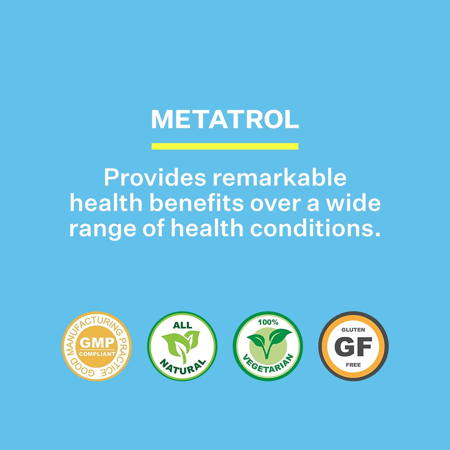 American BioSciences Metatrol Fermented Wheat Germ Extract – Immune & Mitochondria Support, Gluten Free, 60 Vegetarian Capsules, 41mg