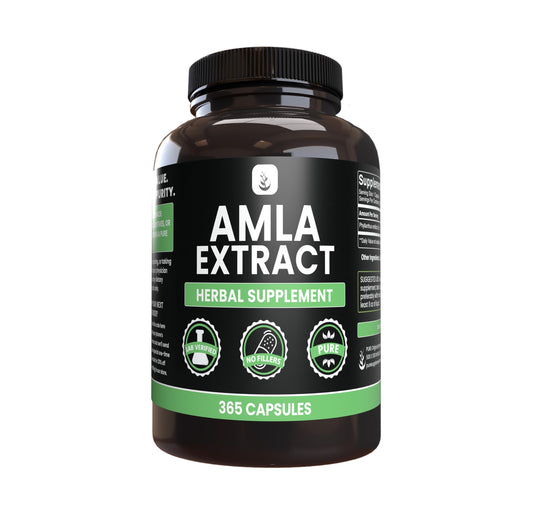 Amla Extract 365 Capsules – Pure Original Ingredients, Lab Verified BritishVita | Premium UK Vitamins & Wellness Supplements