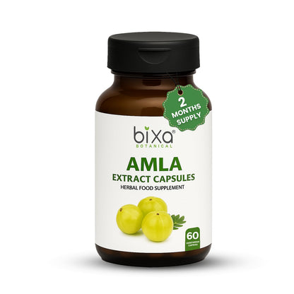Amla Extract Capsule 450 mg | Vitamin C (Emblica officinalis) Veg Capsules – 60 Count (Pack of 1)