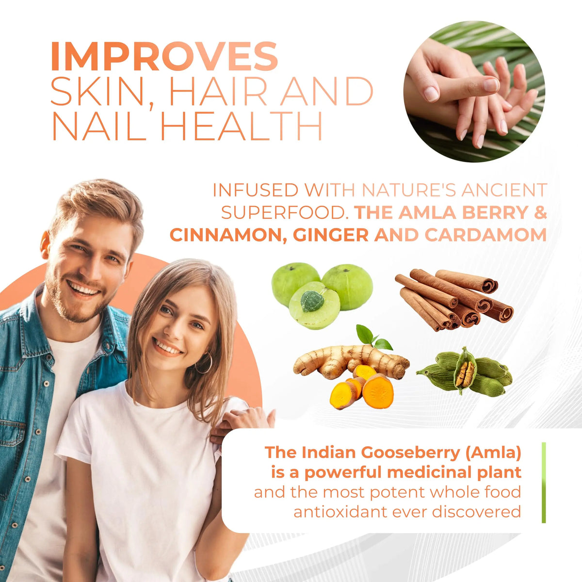 Amla Green 20x Concentrated Amla Powder with Pumpkin Spice – 90 Servings BritishVita | Premium UK Vitamins & Wellness Supplements