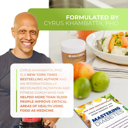 Amla Green 20x Concentrated Amla Powder with Pumpkin Spice – 90 Servings BritishVita | Premium UK Vitamins & Wellness Supplements