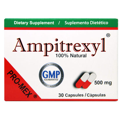 Ampitrexyl 500mg Capsules, 30 Count – Pro-Mex LLC