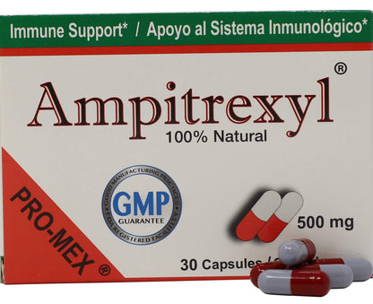 Ampitrexyl 500mg Capsules, 30 Count – Pro-Mex LLC