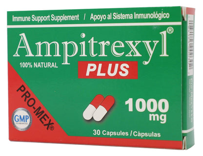 Ampitrexyl Plus 1000mg – Herbal Immune Support Supplement Promex Ampitrexyl Plus; 30 Capsules