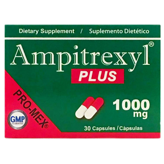 Ampitrexyl Plus 1000mg – Herbal Immune Support Supplement Promex Ampitrexyl Plus; 30 Capsules BritishVita | Premium UK Vitamins & Wellness Supplements