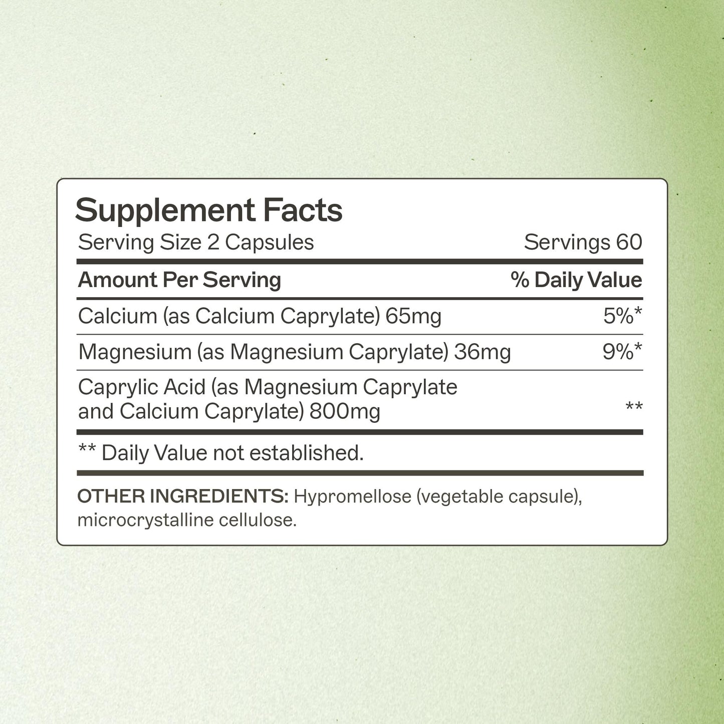 Amy Myers MD Caprylic Acid | Digestion Support for Intestinal Balance & Gut Health — 120 Capsules (Gluten-Free, Dairy-Free & Non-Soy)