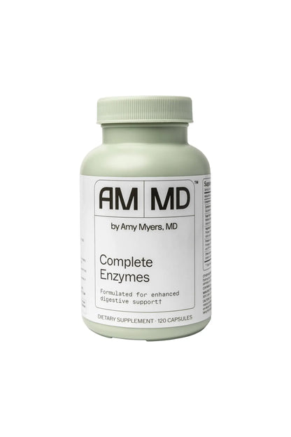 Amy Myers MD Complete Enzymes – Gut Care & Digestive Health (120 Capsules) BritishVita | Premium UK Vitamins & Wellness Supplements