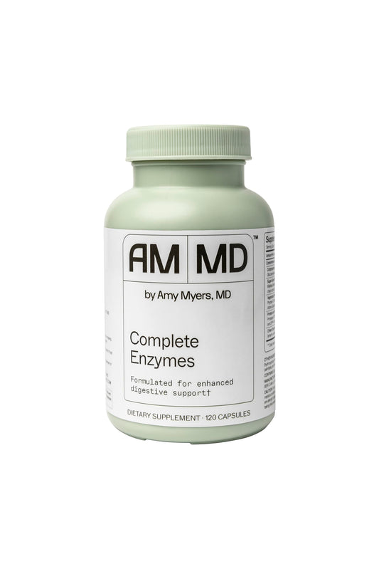 Amy Myers MD Complete Enzymes – Gut Care & Digestive Health (120 Capsules) BritishVita | Premium UK Vitamins & Wellness Supplements