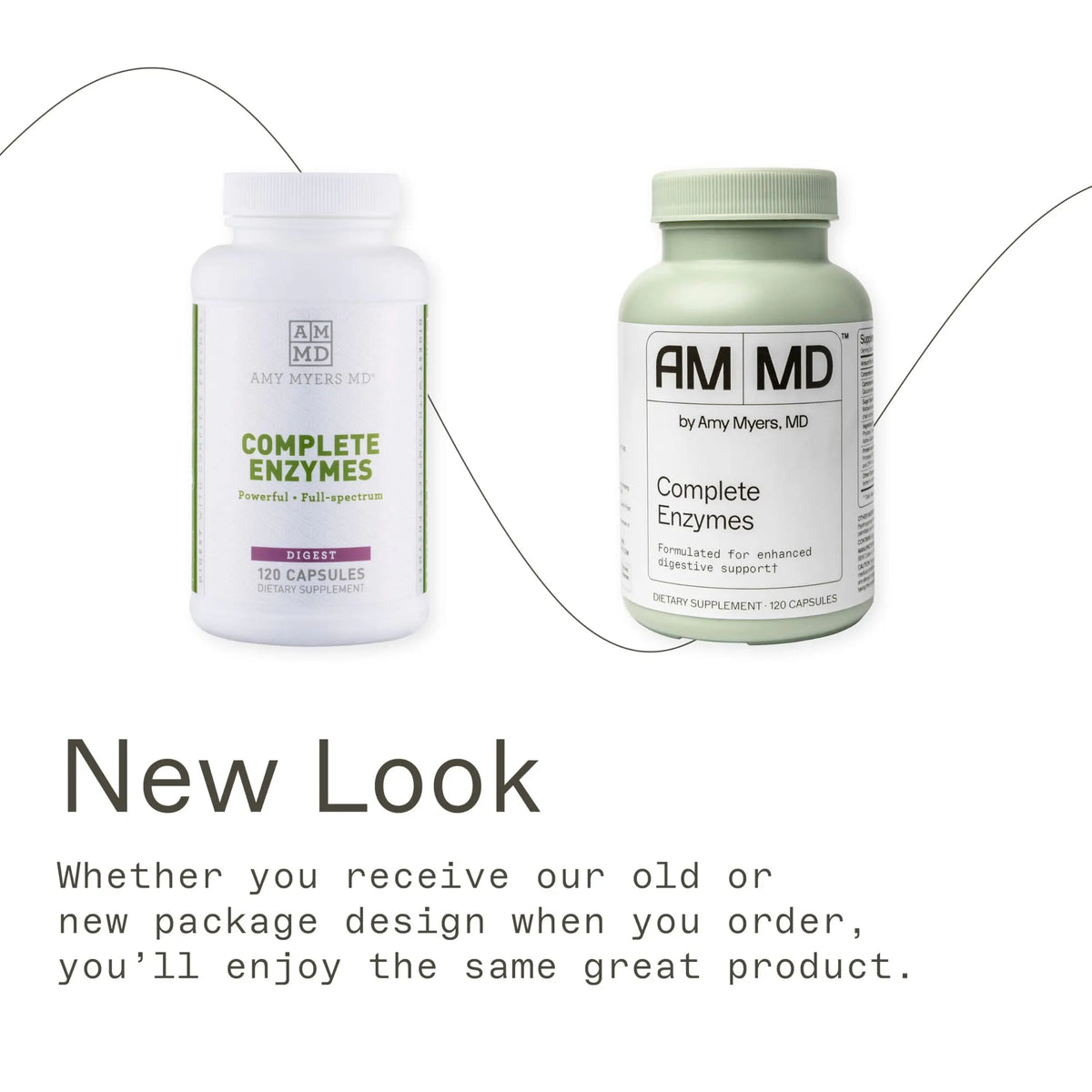 Amy Myers MD Complete Enzymes – Gut Care & Digestive Health (120 Capsules) BritishVita | Premium UK Vitamins & Wellness Supplements