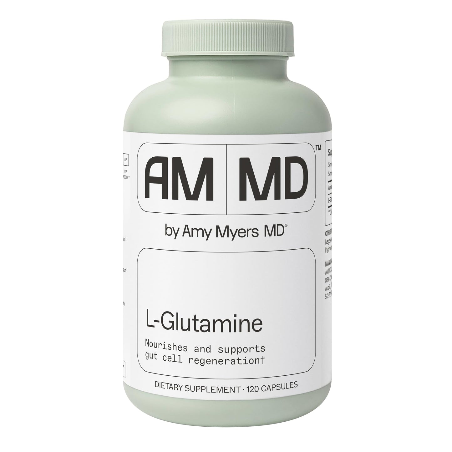 Amy Myers MD L-Glutamine Capsules - Gut Health & Muscle Support