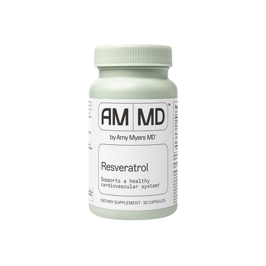 Amy Myers MD Resveratrol Supplement | Cellular Health & Healthy Aging | Gluten-Free BritishVita | Premium UK Vitamins & Wellness Supplements