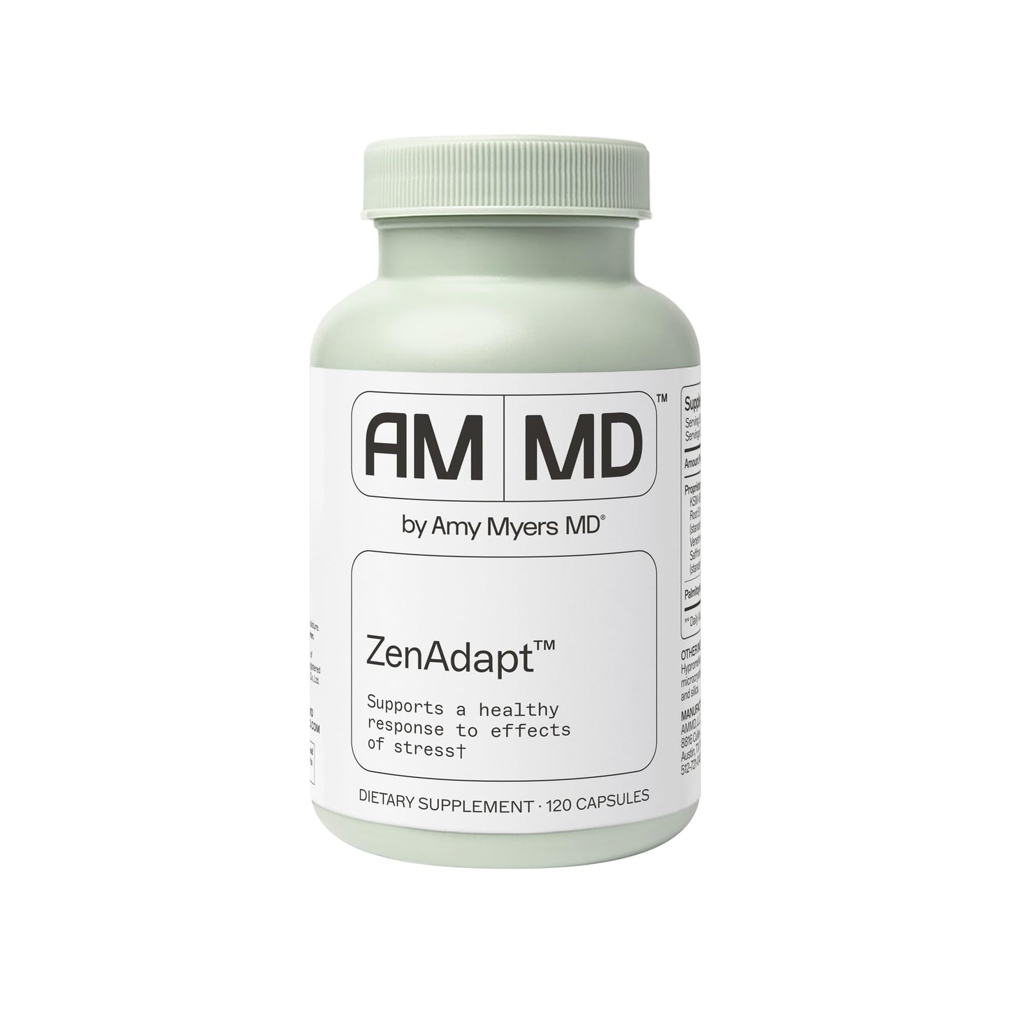 Amy Myers MD ZenAdapt – Stress Relief & Cortisol Balance | Adaptogenic Capsule