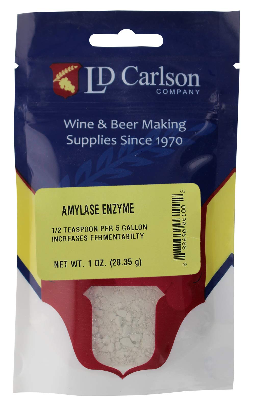 Amylase Enzyme 1 Oz – Liquefaction for Brewing Mashes