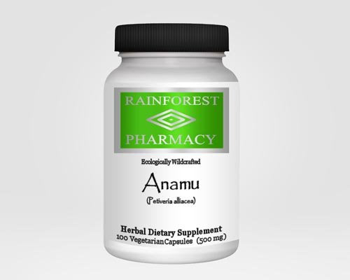 Anamu Capsules 500 mg Guinea Hen Weed (Petiveria alliacea) | Ecologically Wildcrafted from Amazon Rainforest | 100 Vegetable Capsules BritishVita | Premium UK Vitamins & Wellness Supplements