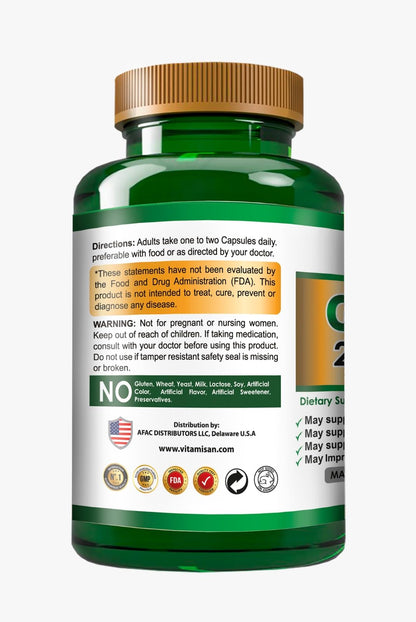 VITAMISAN Graviola Soursop – Natural Dietary Supplement (120 Capsules) – Made in USA