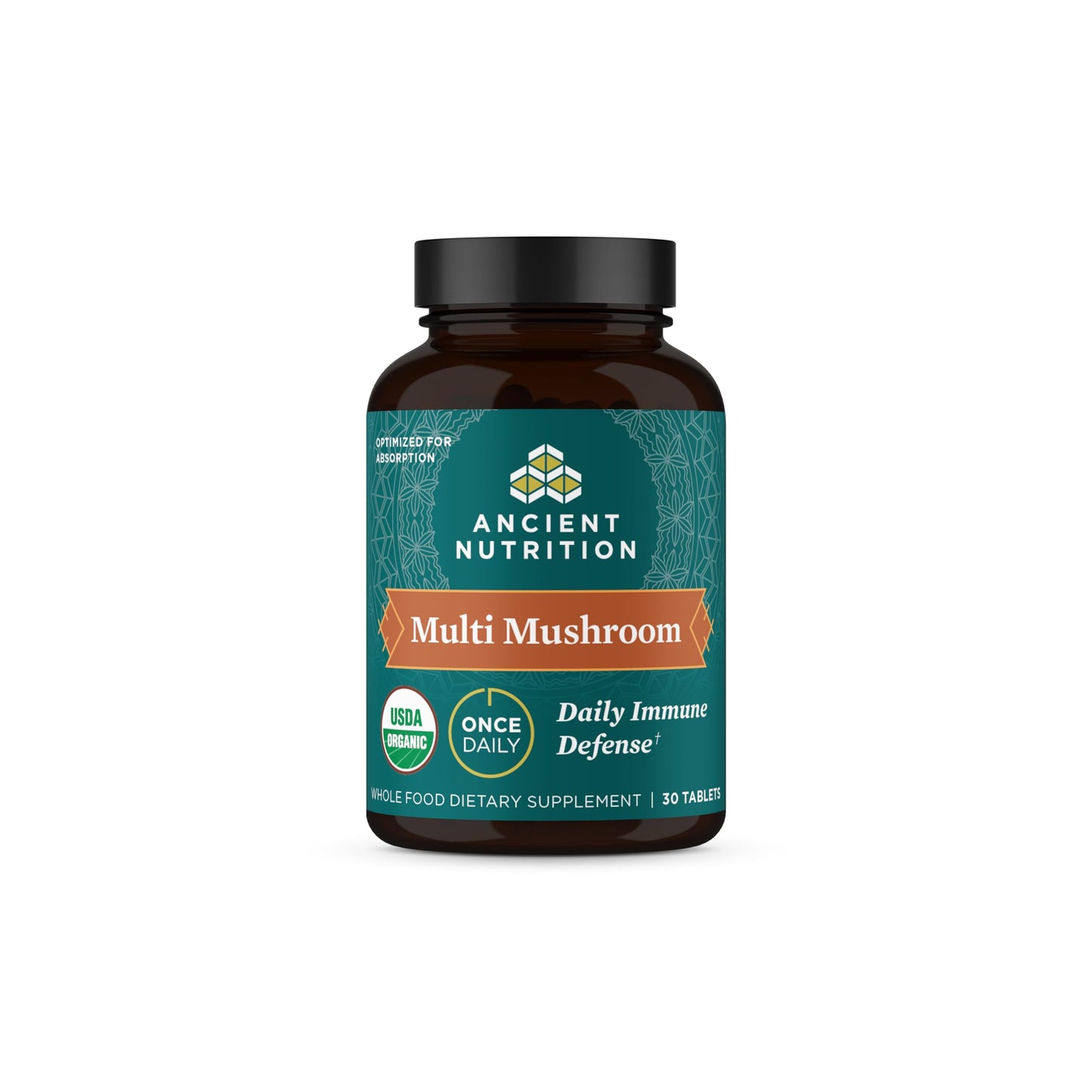 Ancient Nutrition Multi-Mushroom Immune Support – 30 Count