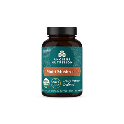 Ancient Nutrition Multi-Mushroom Immune Support – 30 Count