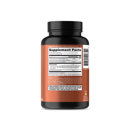 Ancient Nutrition Organ Supplements – Grass-Fed & Wild Organ Complex, 180 Ct