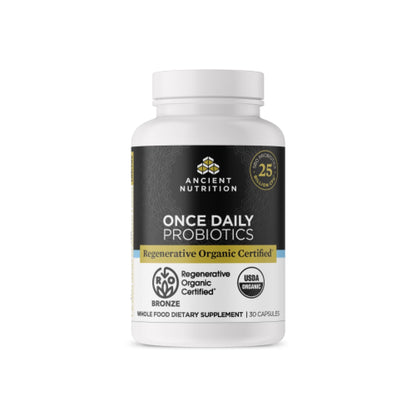 Ancient Nutrition Regenerative Organic Probiotics – 25B CFUs, 30 Count