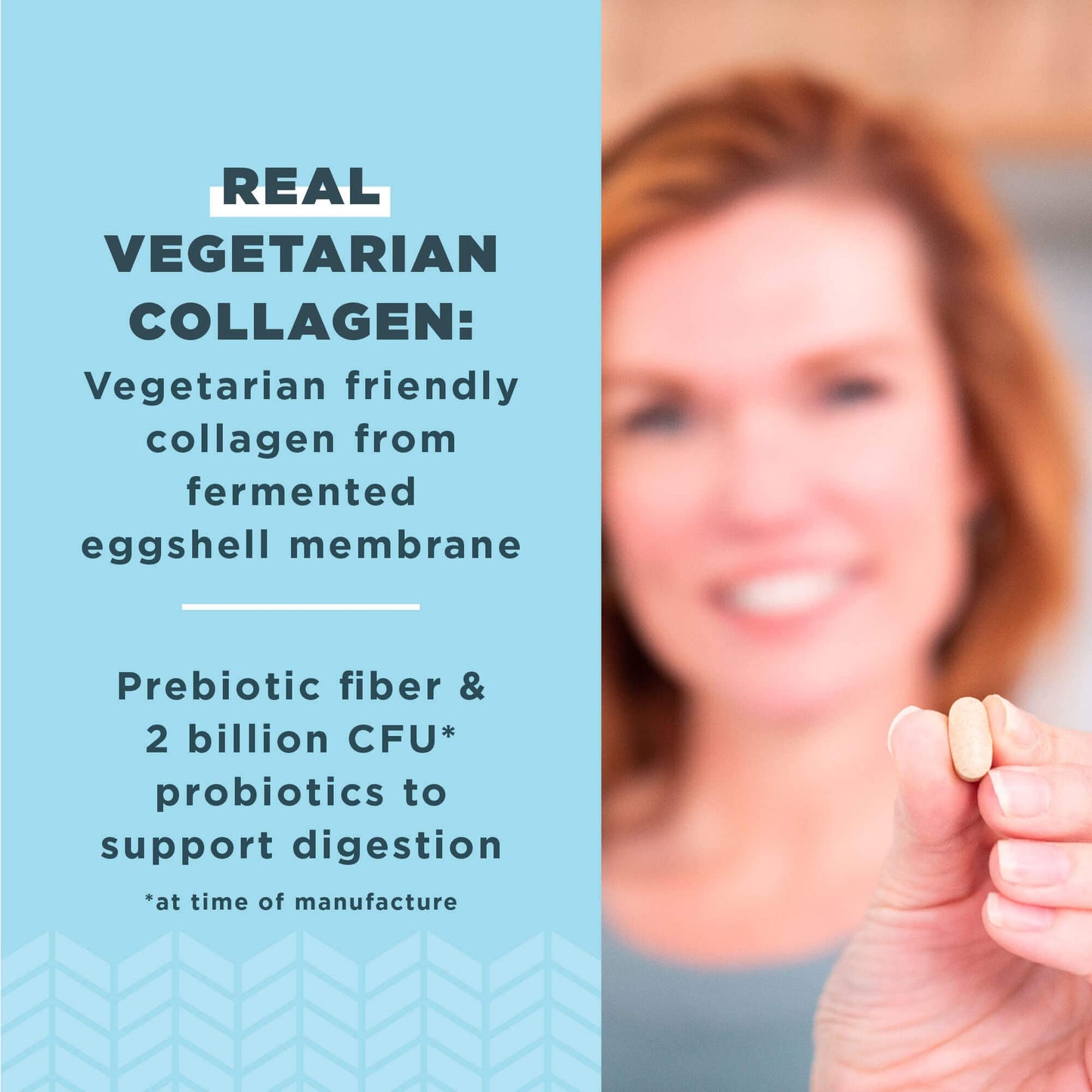 Ancient Nutrition Vegetarian Collagen Peptides Tablets – 30 Count