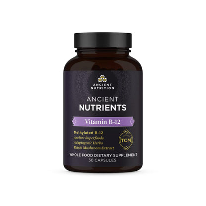 Ancient Nutrition Vitamin B12 – Supports Energy & Nervous System