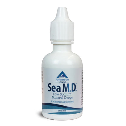 Anderson Sea M.D. Trace Mineral Drops – Ionic Magnesium Electrolyte (1 oz)